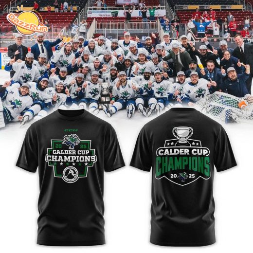 Abbotsford Canucks 2025 Calder Cup Champions Combo Tshirt