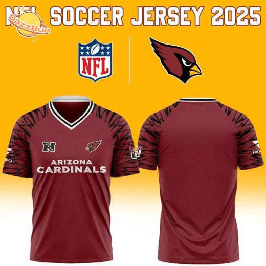 Arizona Cardinals NFL 2025 “Football x Football” Soccer jersey