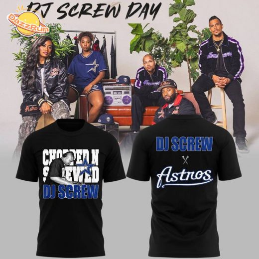 Astros x DJ Screw Limited Edition 2025 Tshirt