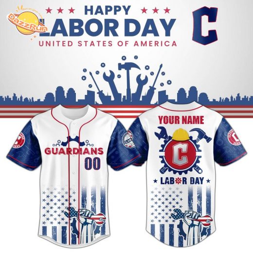 Cleveland Guardians x Labor Day Jersey Limited Edition Custom Name-3D Baseball Jersey