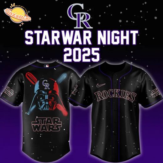 Exclusive Colorado Rockies x Star Wars Jersey 2025 – Limited Collector’s Drop