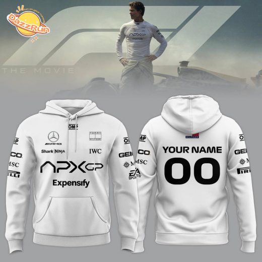 F1 The Movie 2025 APXGP “Brad Pitt” Combo Hoodie