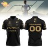 F1 The Movie 2025 APXGP “Prad Pitt” White Polo