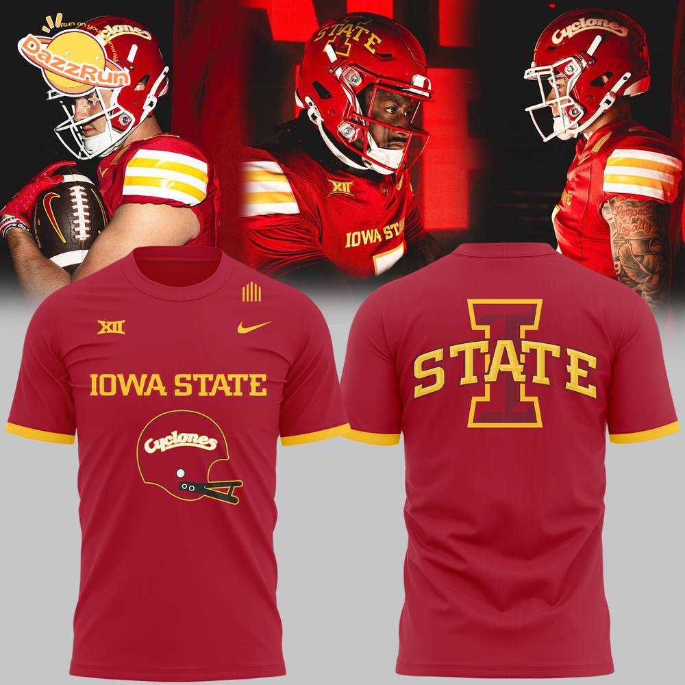 Iowa State Cyclones football Limited edition 2025 T shirt Iowa State Cyclones football Limited edition 2025 T shirt