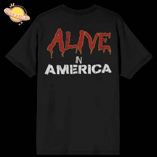Iron Maiden Purgatory Alive In America Vintage Tee