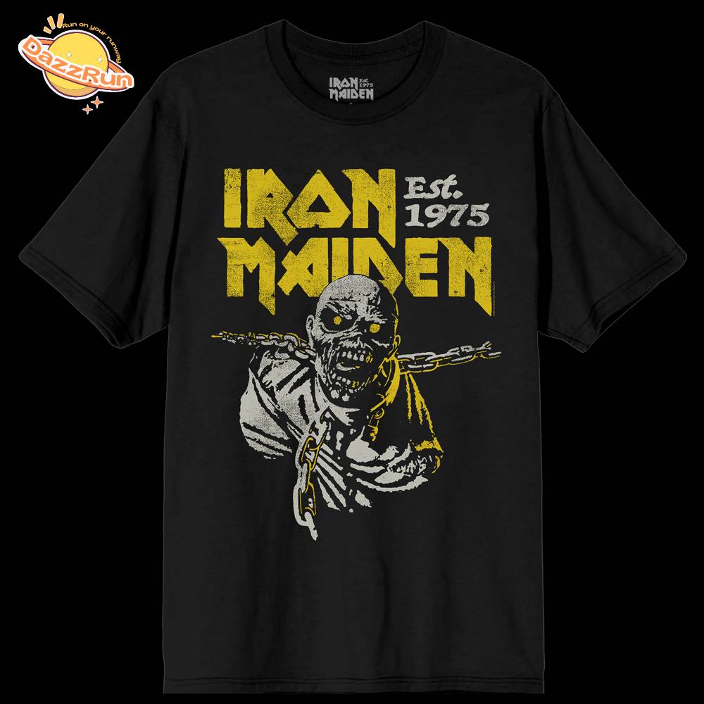 Iron maiden Vintage World Piece Tour Tee Iron maiden Vintage World Piece Tour Tee