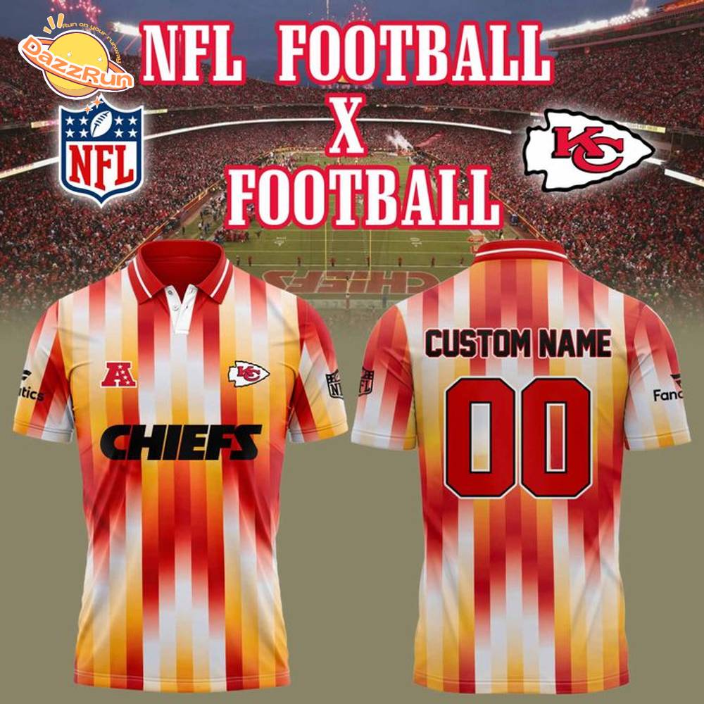 Kansas City Chiefs NFL Football x Football Polo Shirt Kansas City Chiefs NFL Football x Football Polo Shirt
