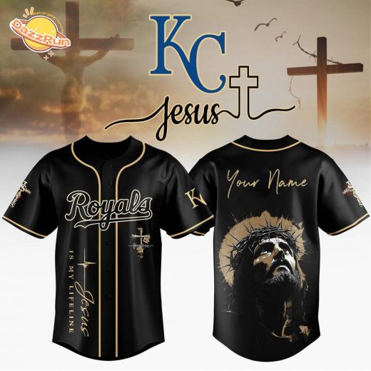 Kansas City Royals Jesus 3D Baseball Jersey