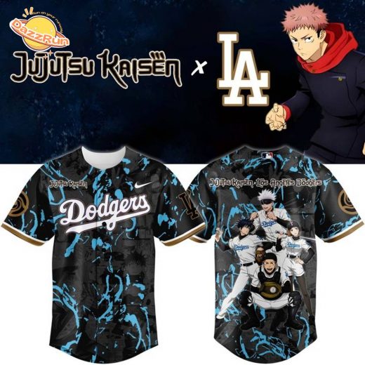 LA Dodgers x 2025 Jujutsu Kaisen Night Special Jersey