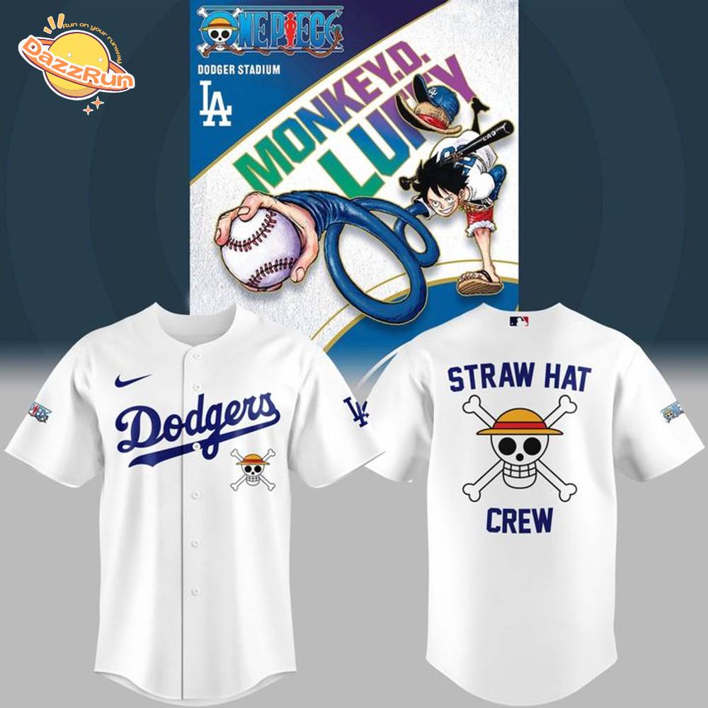 LA Dodgers x One Piece Limited Edition Jersey LA Dodgers x One Piece Limited Edition Jersey