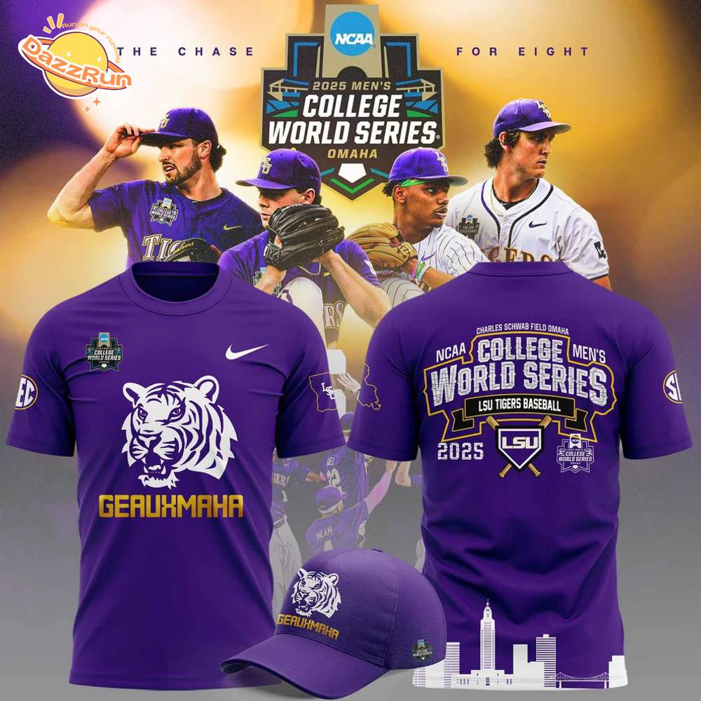 LSU Tigers Baseball New 2025 T-Shirt LSU Tigers Baseball New 2025 T-Shirt