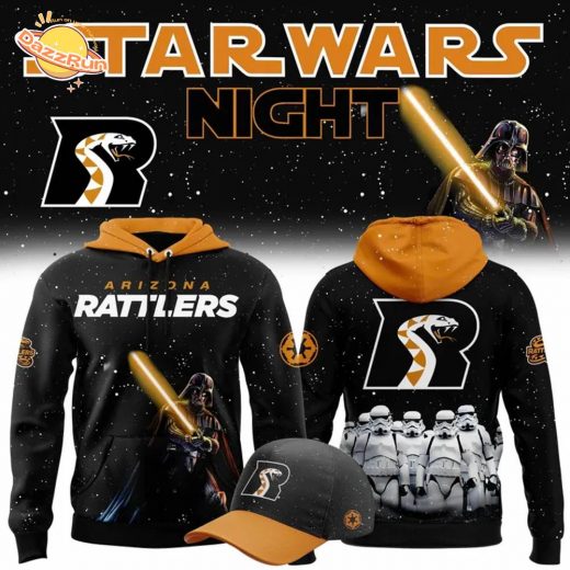 Limited Edition Arizona Rattlers X Star Wars Night Hoodie 2025
