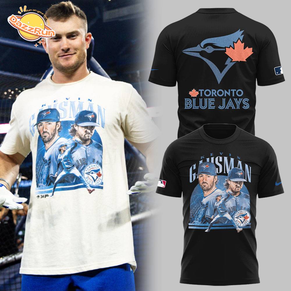Limited Edition Blue Jays x Gausy’s Black Tshirt Limited Edition Blue Jays x Gausy’s Black Tshirt