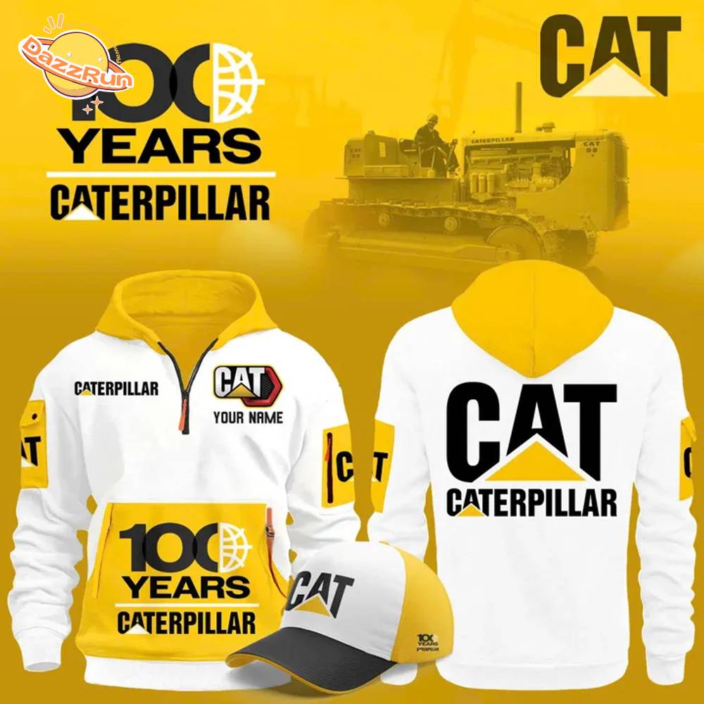 Limited Edition CAT 100 Years H115 Hoodie 2025 Limited Edition CAT 100 Years H115 Hoodie 2025