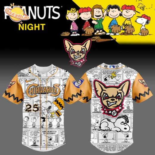 Limited Edition El Paso Chihuahuas 75th Anniversary of Peanuts New Jersey