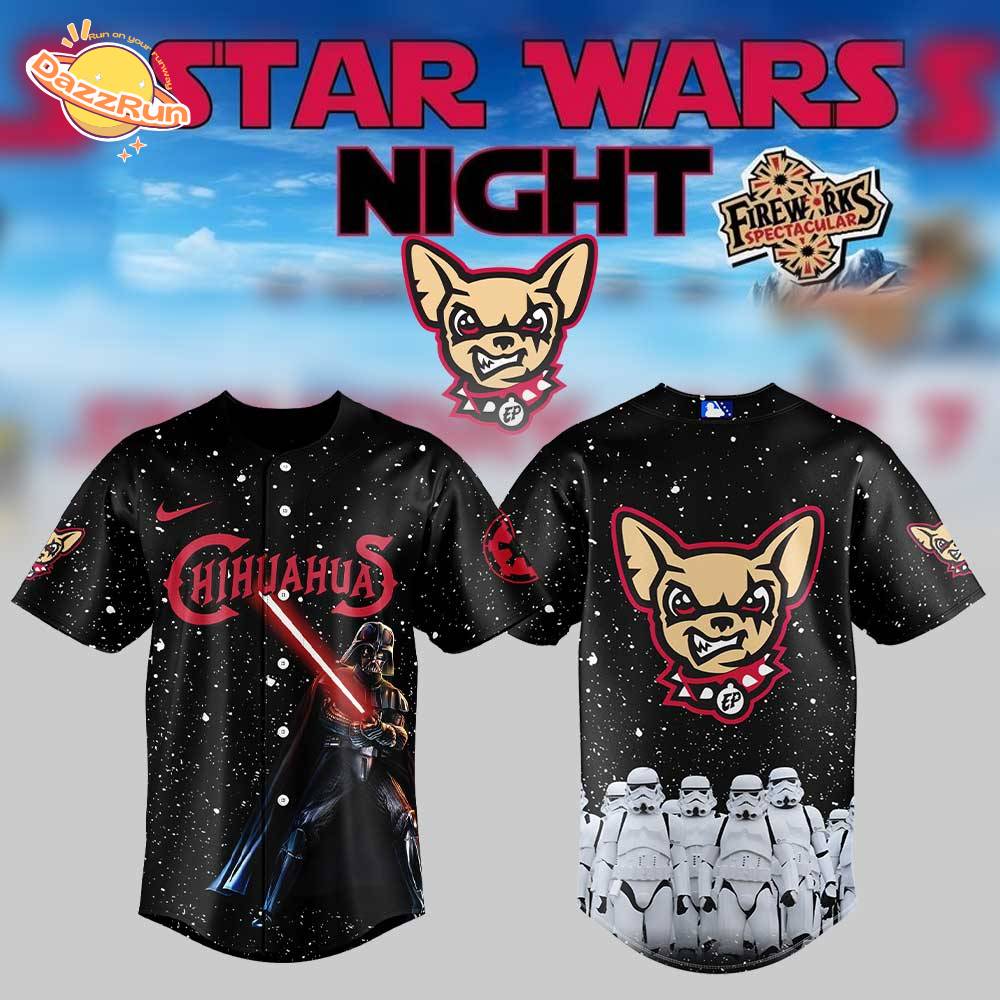 Limited Edition El Paso Chihuahuas Star Wars Jersey Auction Limited Edition El Paso Chihuahuas Star Wars Jersey Auction