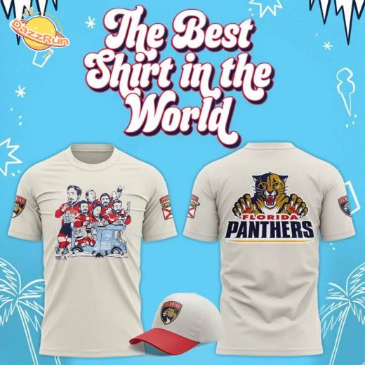 Limited Edition Florida Panthers Ice Cream Scoops Graphic Tee