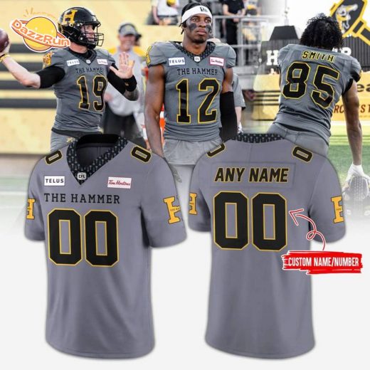 Limited Edition Hamilton Tiger-Cats Football Jersey