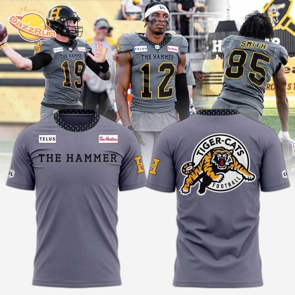 Limited Edition Hamilton Tiger-Cats T-shirt Limited Edition Hamilton Tiger-Cats T-shirt
