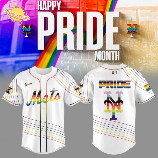 Limited Edition New York Mets Happy Pride Month Jersey