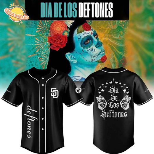 Limited Edition Padres Dia de los DEFTONES Jersey