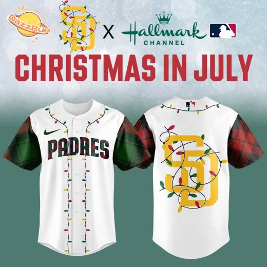 Limited Edition San Diego Padres Christmas in July Jersey