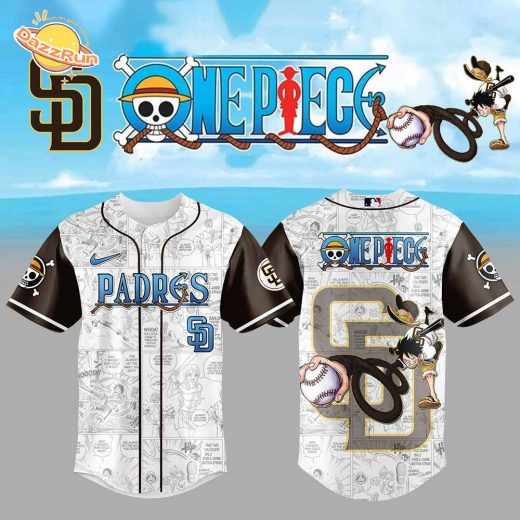 Limited Edition San Diego Padres One Piece Night Game Brown Jersey