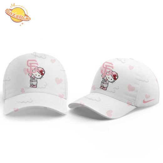 Limited Edition San Francisco Giants x Hello Kitty Night Plus Jersey