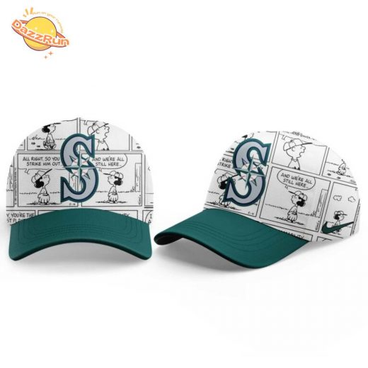 Limited Edition Seattle Mariners 75th Anniversary of Peanuts Plus Jersey