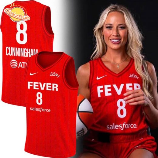 Limited Edition Sophie Cunningham Red Basketball Jersey