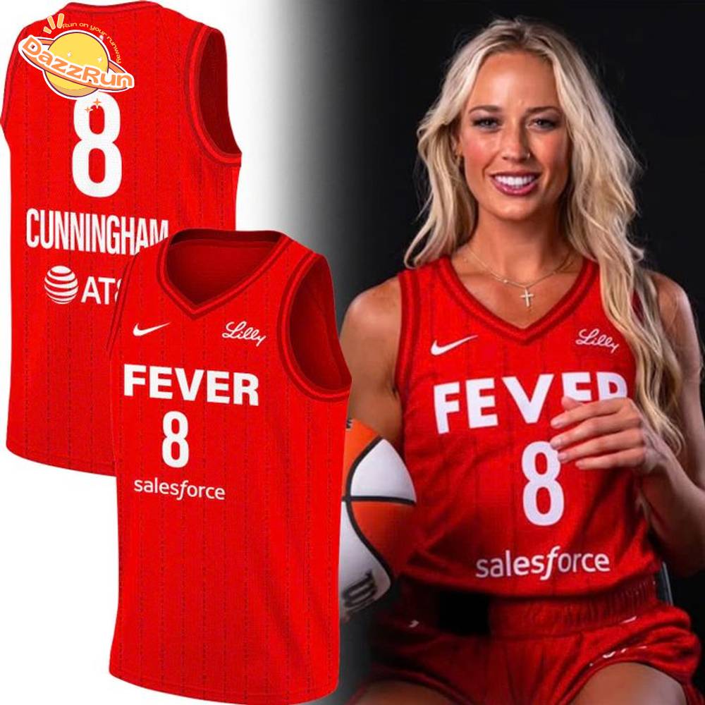 Limited Edition Sophie Cunningham Red Basketball Jersey Limited Edition Sophie Cunningham Red Basketball Jersey
