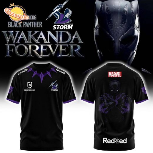 Limited Edition Storm x Black Panther 2025 Combo Tshirt