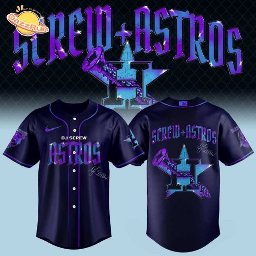 Limited Edition Texas Rangers Honor All-Time DJ DJ Screw Signature Jersey