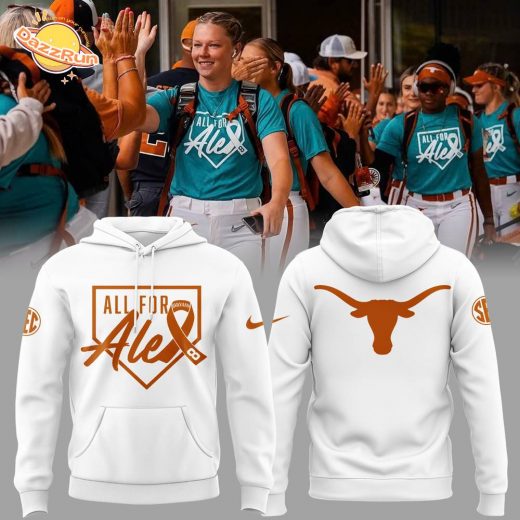 Limited Edition Texas Softball ‘All For Alex’ 2025 Hoodie