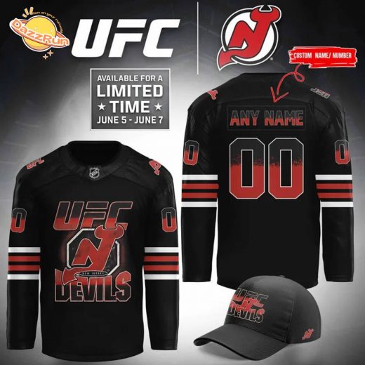Limited Edition UFC x Devils Hockey Jersey 2025