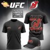 Limited Edition UFC x New Jersey Devils Tshirt 2025
