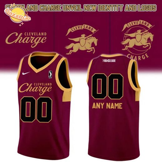 Limited Editions Cleveland Charge New Logo 2025 Jersey