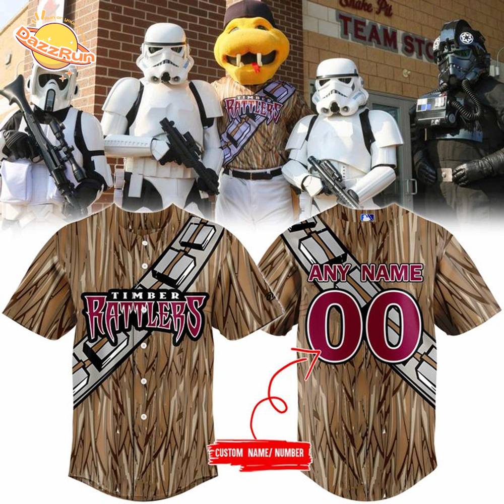 Limited editions Wisconsin Timber Rattlers x Star Wars Jersey 2025 Limited editions Wisconsin Timber Rattlers x Star Wars Jersey 2025