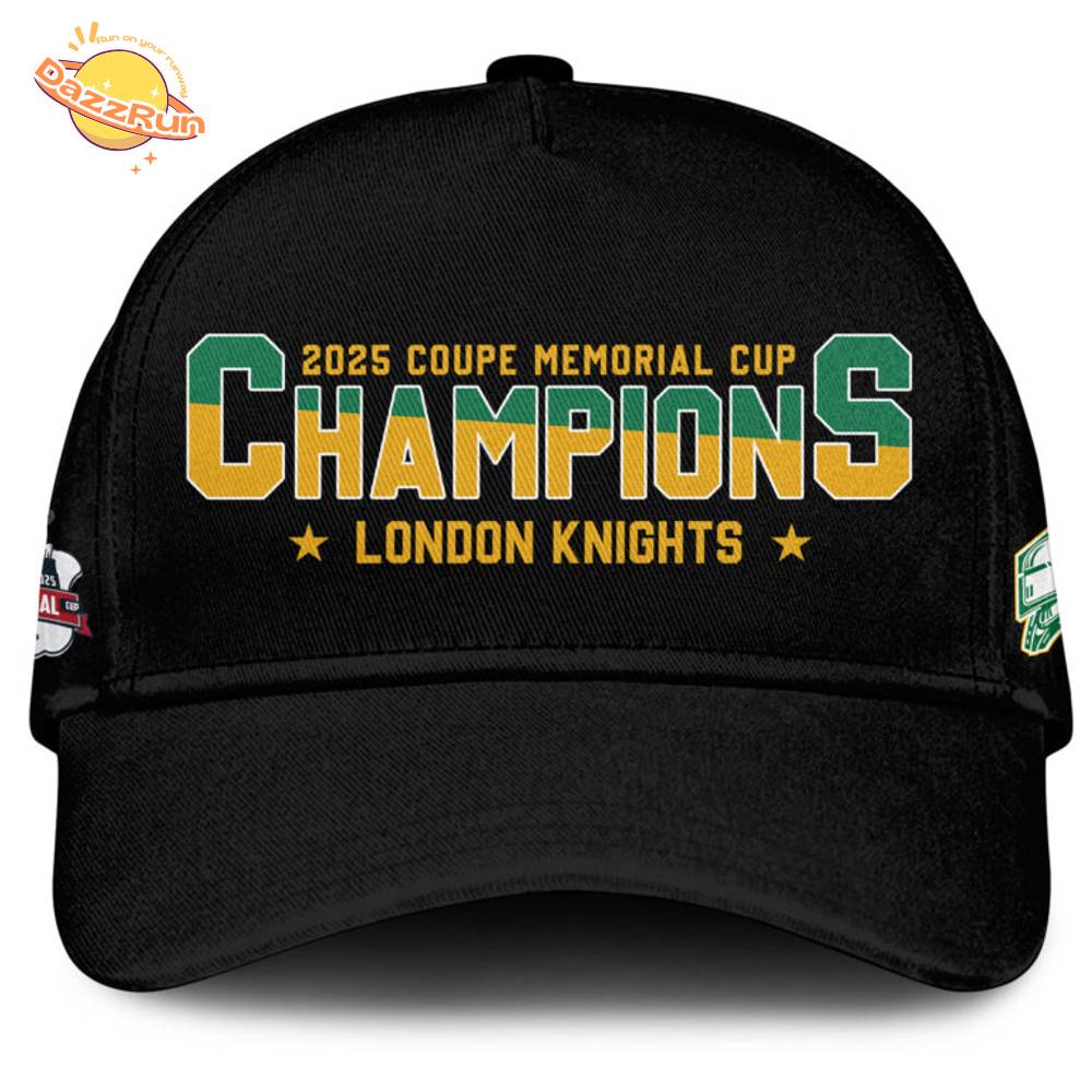 London Knights Hoodie Champions Memorial Cup 2025 Editions Limited London Knights Hoodie Champions Memorial Cup 2025 Editions Limited