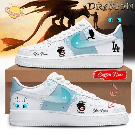 Los Angeles Dodgers _ How to Train Your Dragon Limited Shoes white 2025