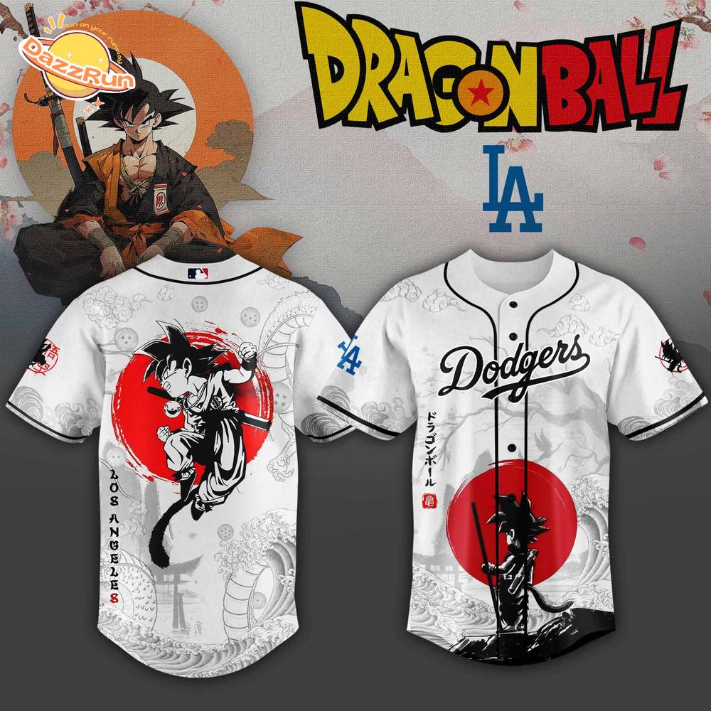 Los Angeles Dodgers x Dragon Ball 2025 Japan Jersey Limited Edition Los Angeles Dodgers x Dragon Ball 2025 Japan Jersey Limited Edition