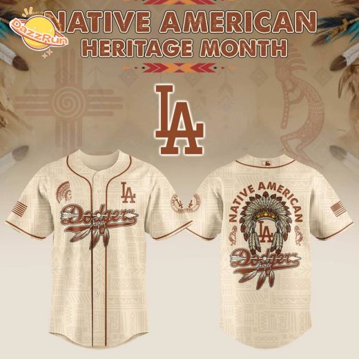 Los Angeles Dodgers x Native American Heritage Jersey