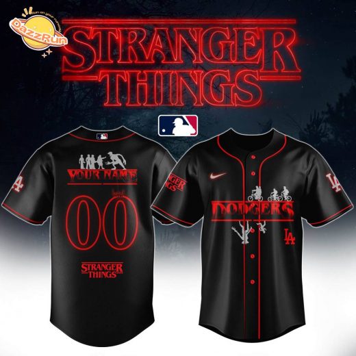 Los Angeles Dodgers x Stranger Things Limited Edition Jersey 2025
