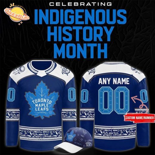 Maple Leafs 2025 Indigenous History Month Hockey Jersey