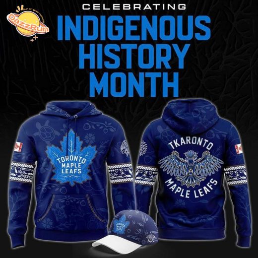Maple Leafs 2025 Indigenous History Month Hoodie