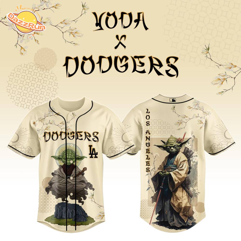 Master Yoda x Dodgers 2025 Japan Edition Jersey Master Yoda x Dodgers 2025 Japan Edition Jersey