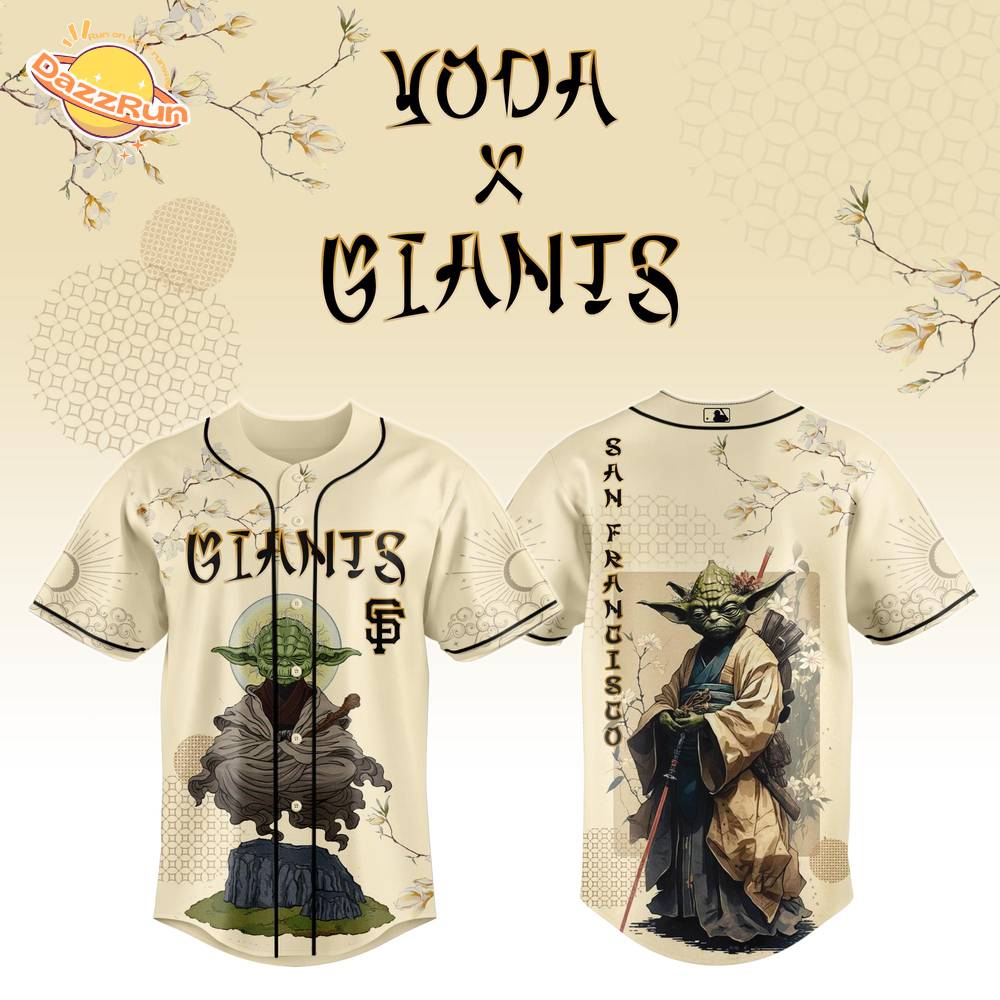 Master Yoda x Giants 2025 Japan Edition Jersey Master Yoda x Giants 2025 Japan Edition Jersey