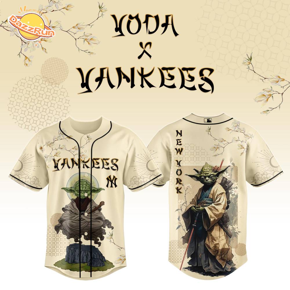 Master Yoda x Yankees 2025 Japan Edition Jersey Master Yoda x Yankees 2025 Japan Edition Jersey