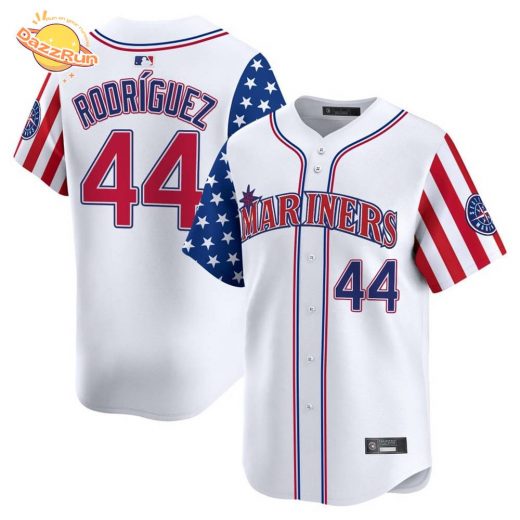 Men’s Seattle Mariners 2025 Independence Day Vapor Premier Limited Jersey