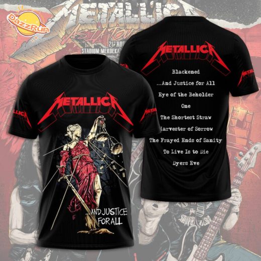 Metallica “And Justice for All” t-shirt